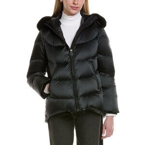 Gorski Womens Après Down Ski Jacket, Black